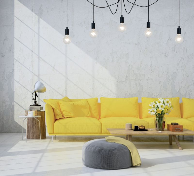 Lucide FIX - Závesné svietidlo - 5xE27 - Čierne